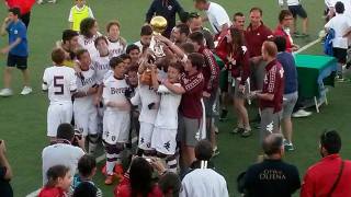 La premiazione degli Esordienti 2001 al Manlio Selis 2014