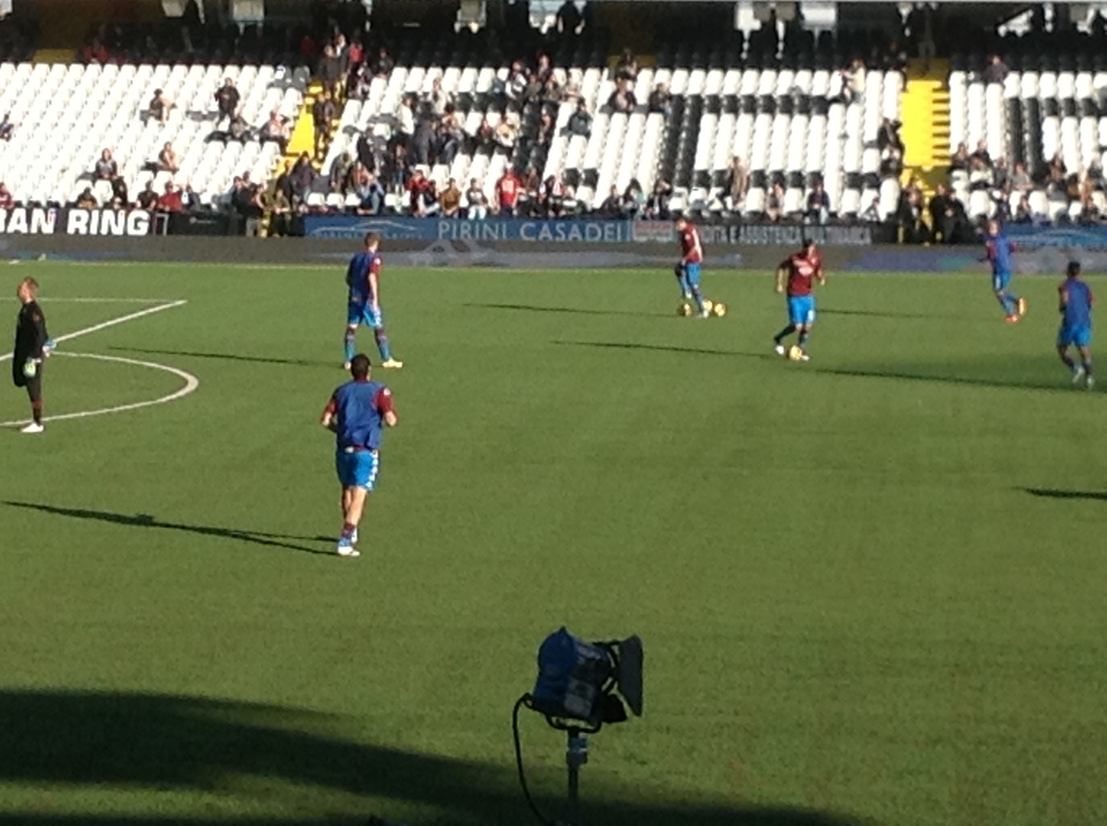 Riscaldamento squadra