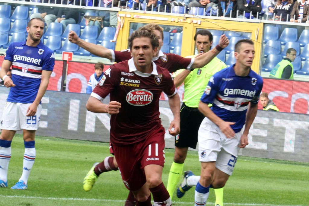 TORINO FC stagione calcistica Serie A 2013/2014  nella foto Alessio Cerci