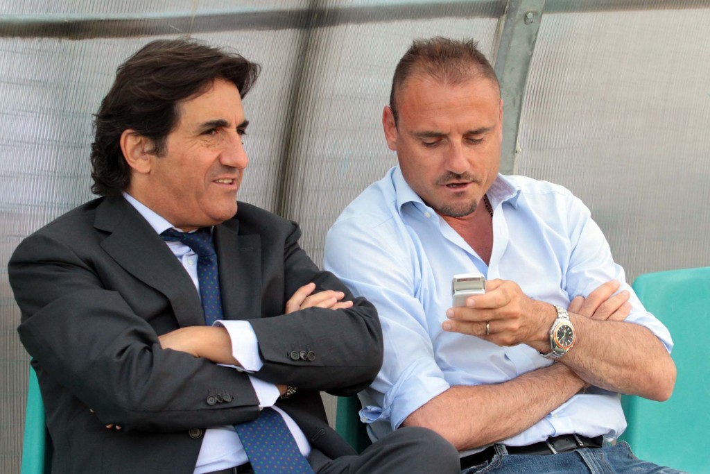 TORINO FC stagione calcistica Serie A 2012/2013 nella foto TORINO FC stagione calcistica Serie B 2010/2011 nella foto il presidente Urbano Cairo