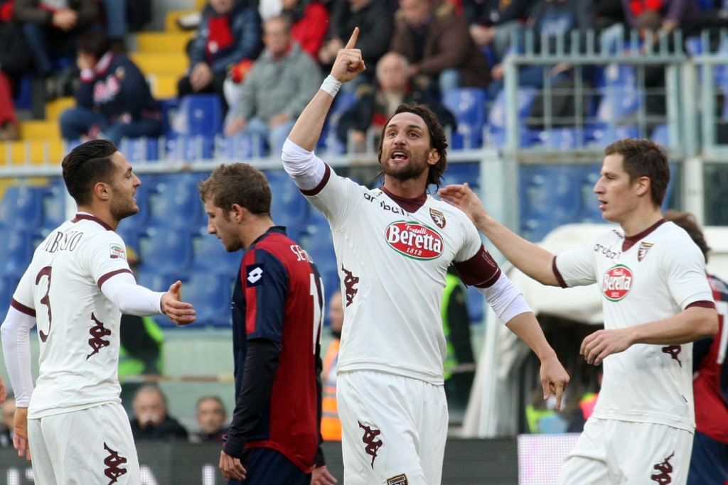TORINO FC stagione calcistica Serie A 2012/2013  nella foto  Rolando Bianchi