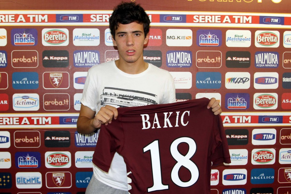 TORINO FC stagione calcistica Serie A 2012/2013  nella foto  Bakic Marco