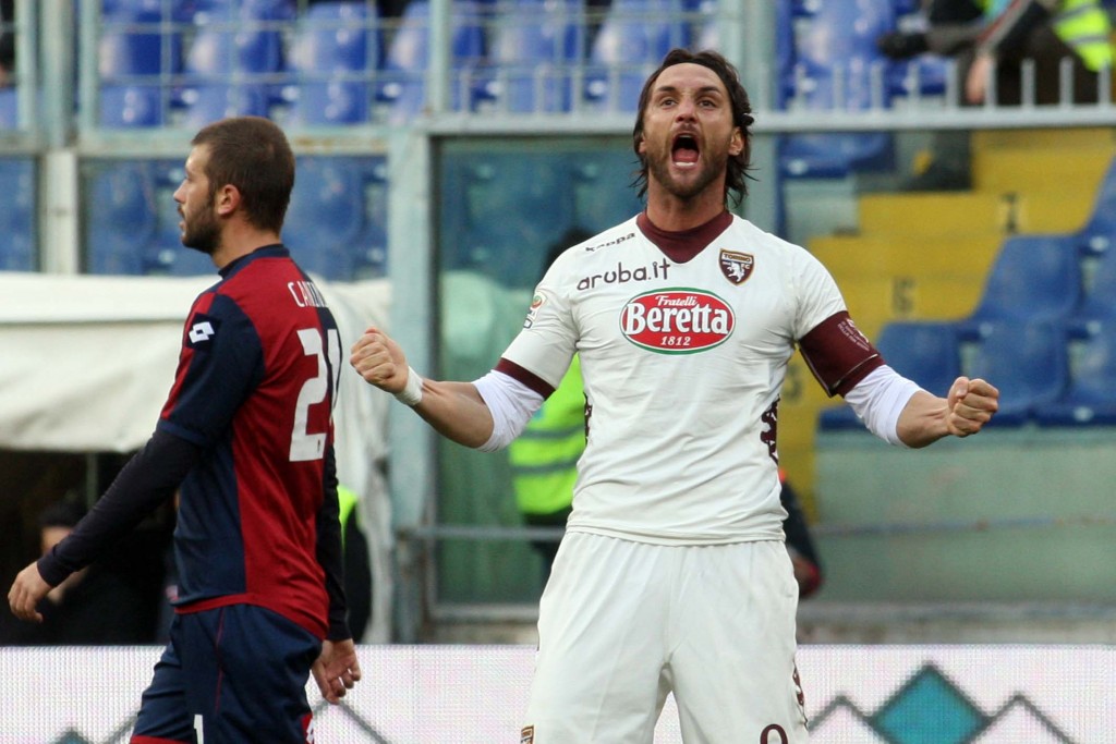 TORINO FC stagione calcistica Serie A 2012/2013  nella foto  Rolando Bianchi