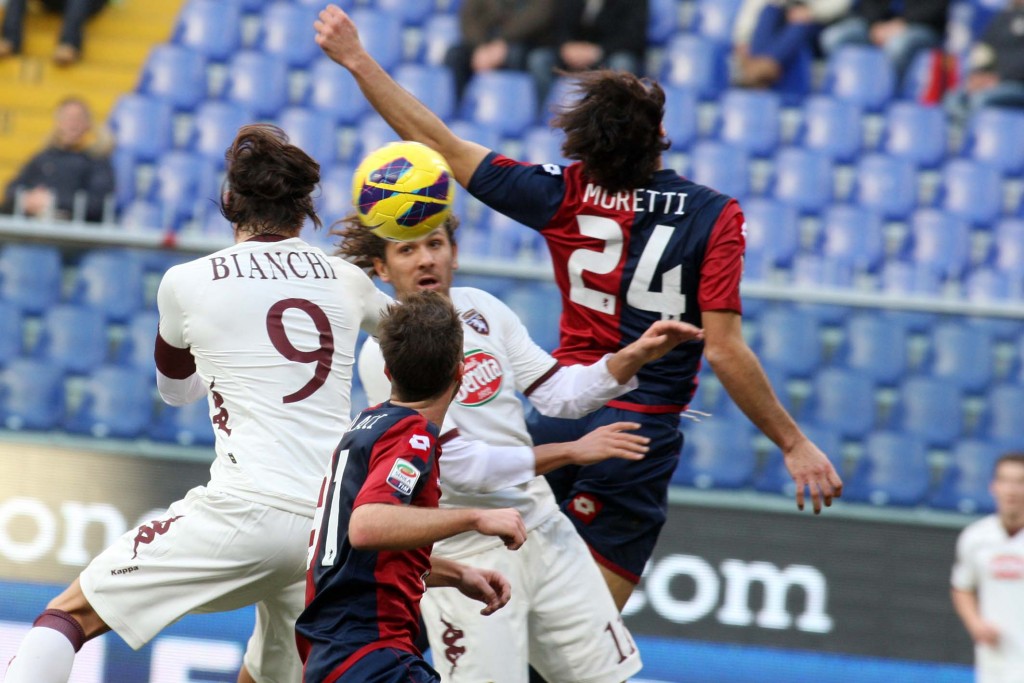 TORINO FC stagione calcistica Serie A 2012/2013  nella foto  Rolando Bianchi