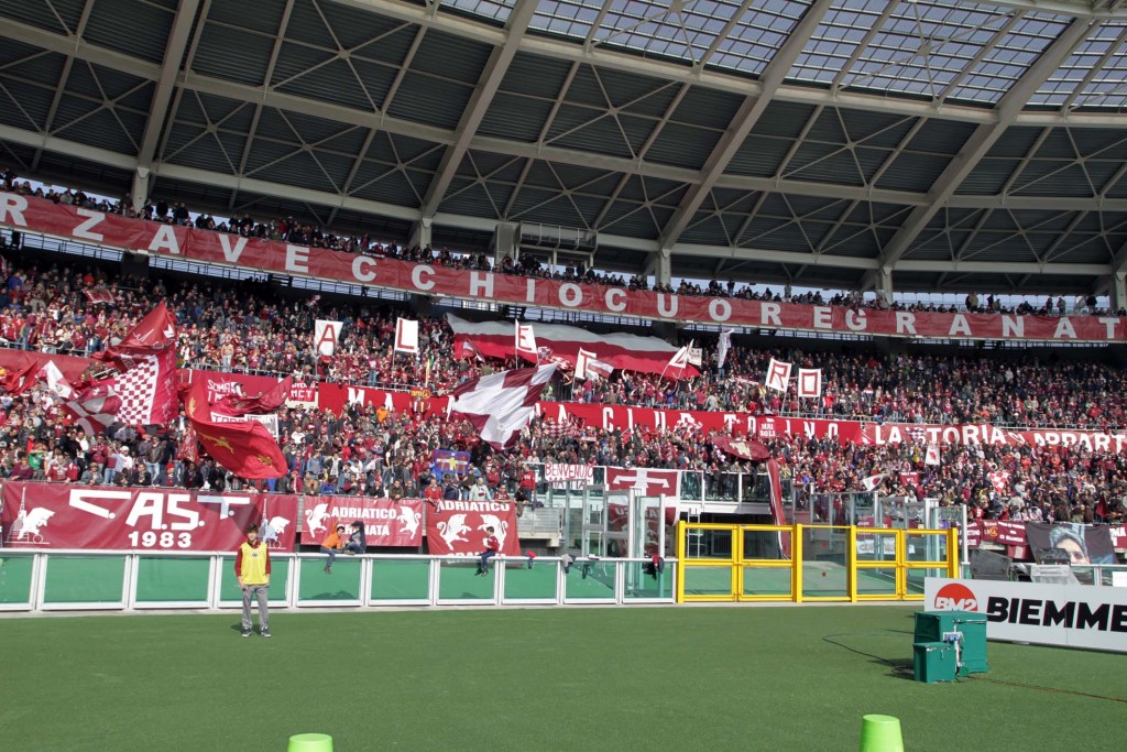 TORINO FC stagione calcistica Serie A 2012/2013  nella foto i tifosi del toro