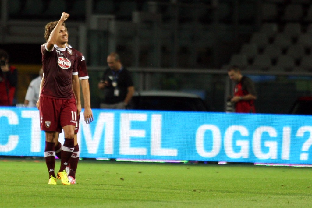 TORINO FC stagione calcistica Serie A 2013/2014  nella foto Alessio Cerci