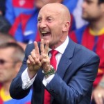 Ian Holloway watches Crystal Palace