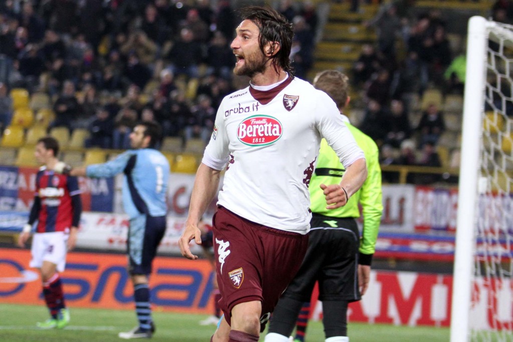 TORINO FC stagione calcistica Serie A 2012/2013  nella foto  Rolando Bianchi