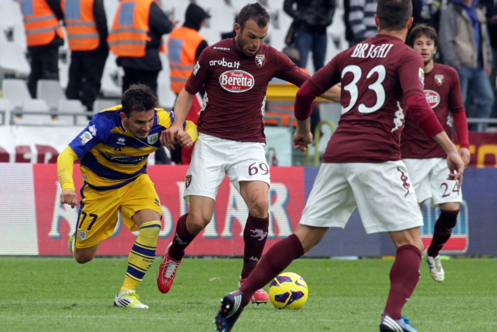 TORINO FC stagione calcistica Serie A 2012/2013  nella foto Meggiorini Riccardo