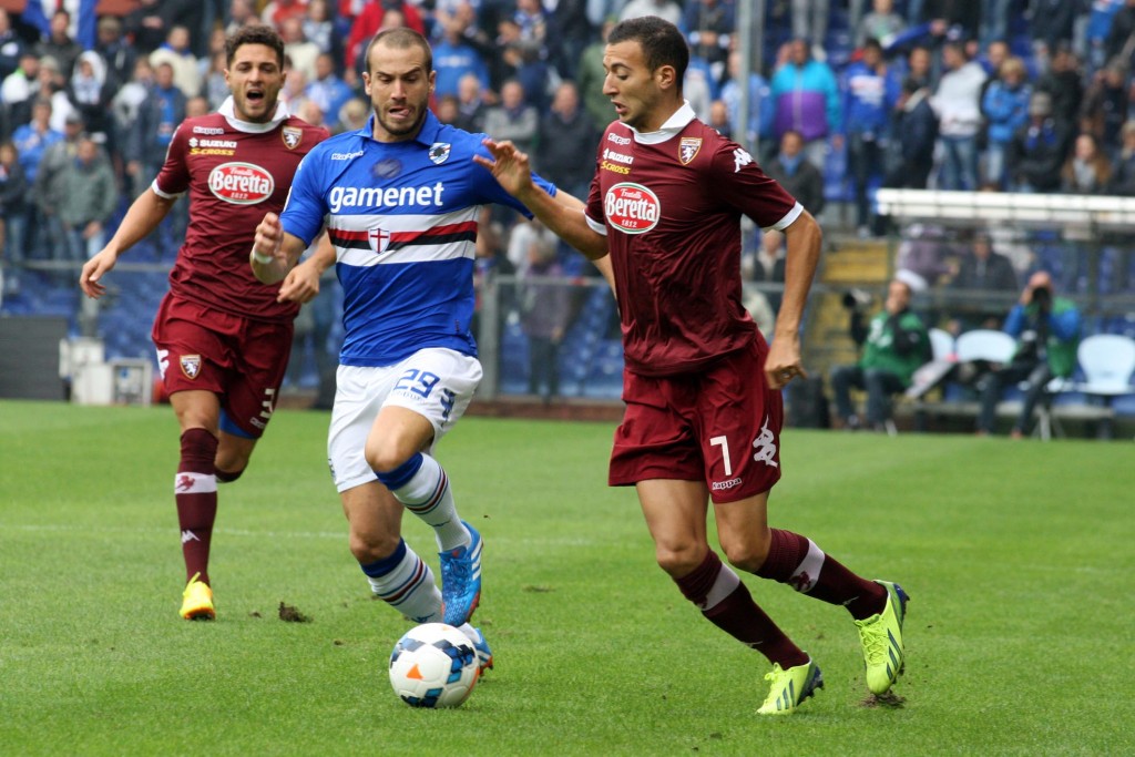 TORINO FC stagione calcistica Serie A 2013/2014  nella foto Omar El Kaddouri