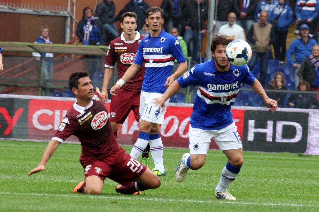 TORINO FC stagione calcistica Serie A 2013/2014  nella foto  Vives Giovanni