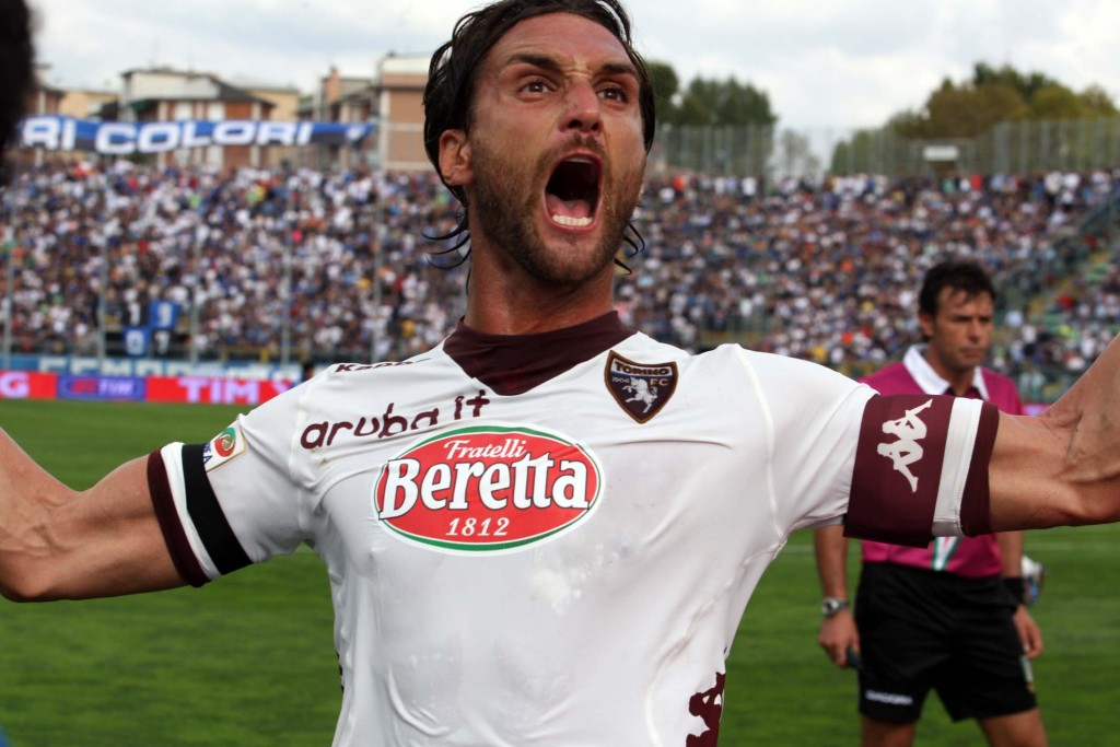 TORINO FC stagione calcistica Serie A 2012/2013  nella foto  Rolando Bianchi