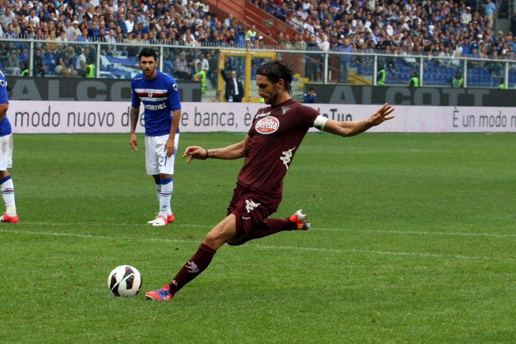 TORINO FC stagione calcistica Serie A 2012/2013  nella foto  Rolando Bianchi