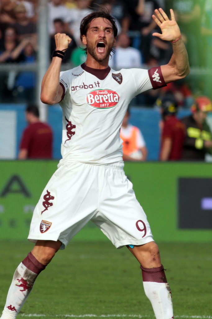 TORINO FC stagione calcistica Serie A 2012/2013  nella foto  Rolando Bianchi