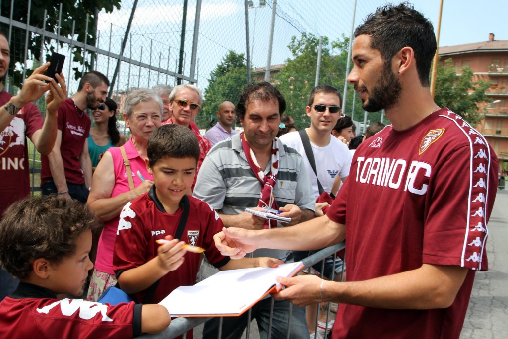 TORINO FC stagione calcistica Serie A 2013/2014  nella foto Marcelo Larrondo