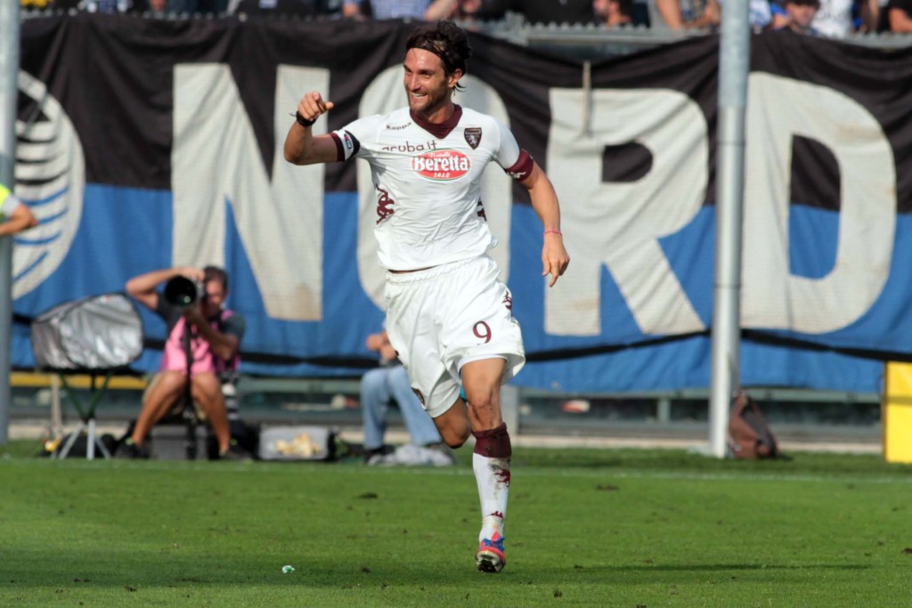 TORINO FC stagione calcistica Serie A 2012/2013  nella foto  Rolando Bianchi