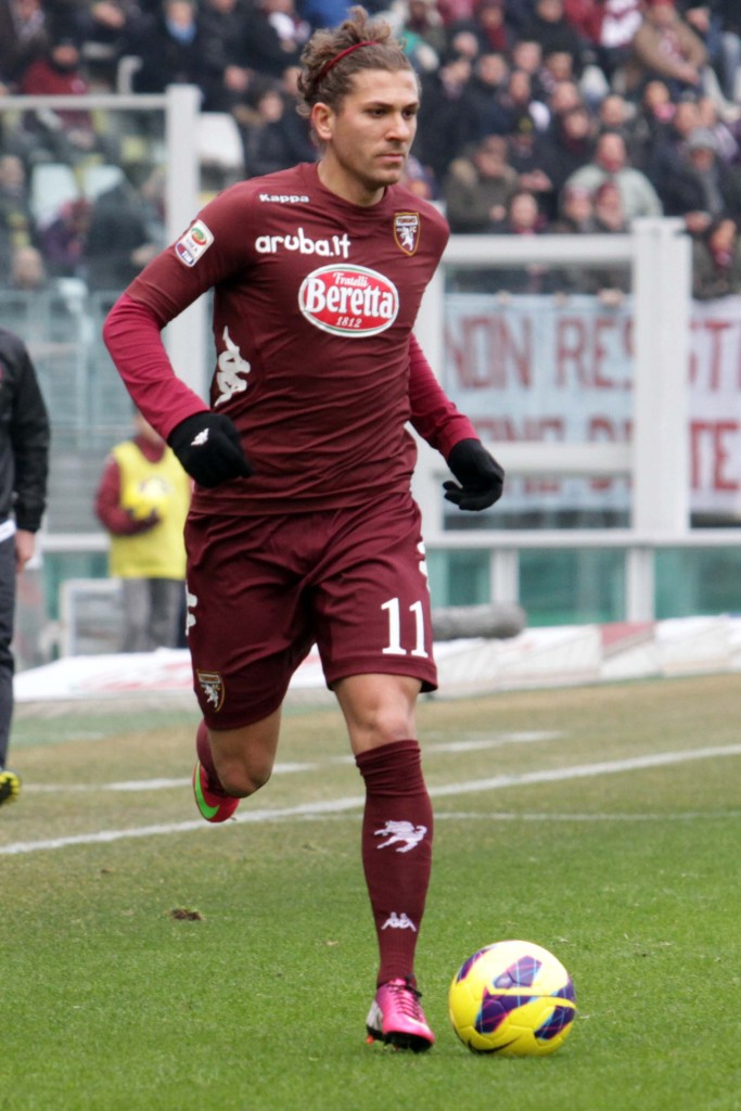 TORINO FC stagione calcistica Serie A 2012/2013  nella foto Alessio Cerci