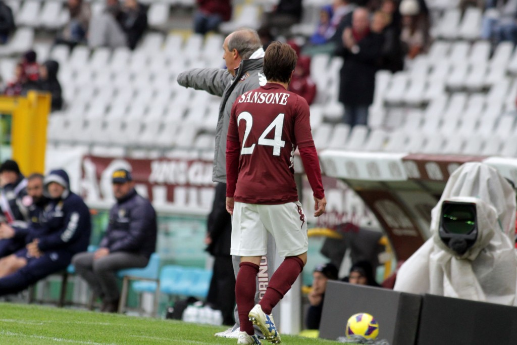 TORINO FC stagione calcistica Serie A 2012/2013  nella foto  Sansone Gianluca
