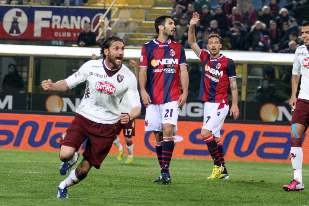 TORINO FC stagione calcistica Serie A 2012/2013  nella foto  Rolando Bianchi