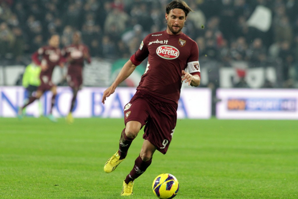 TORINO FC stagione calcistica Serie A 2012/2013  nella foto  Rolando Bianchi