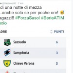 Sassuolo celebra