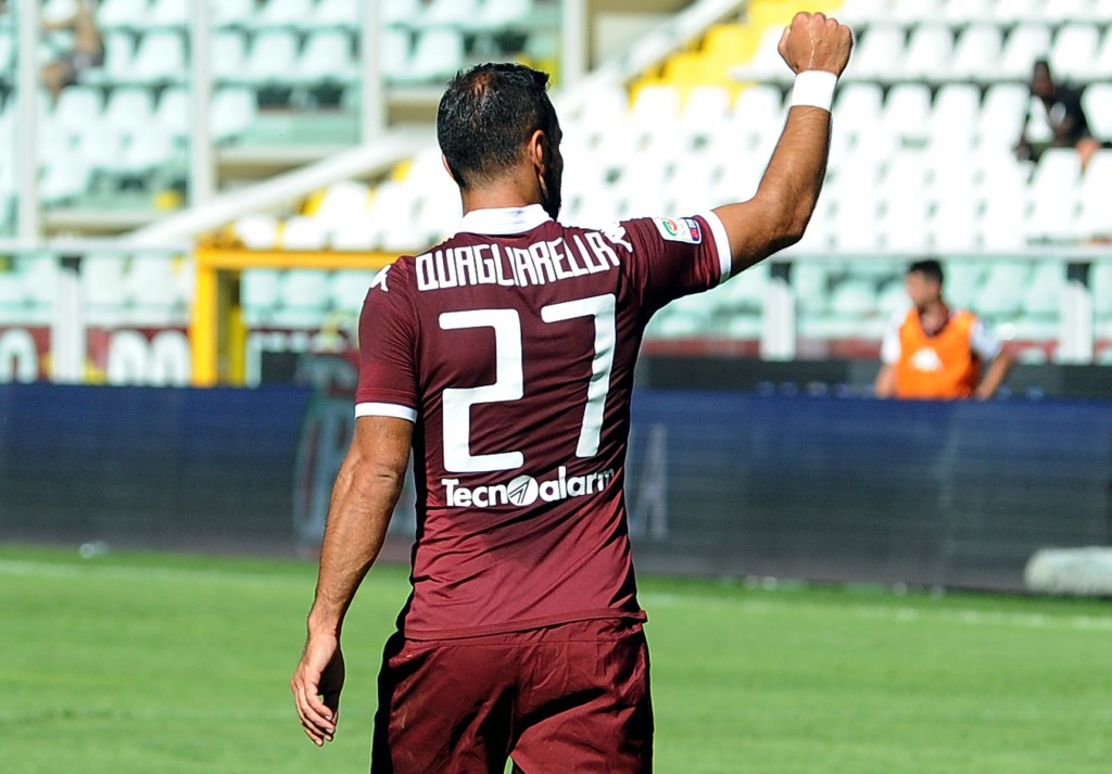 Quagliarella: doppietta in Torino-Sampdoria