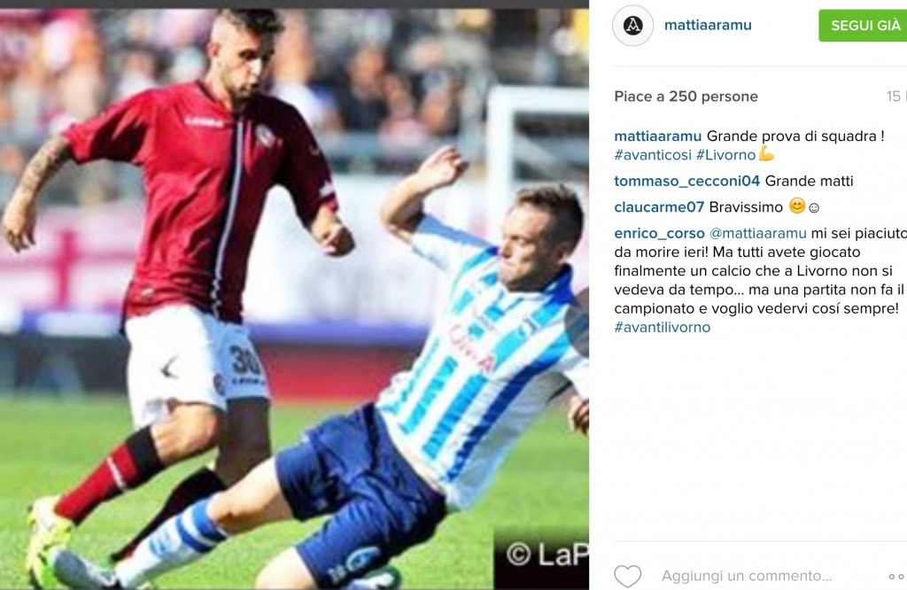 Aramu Livorno Instagram