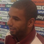 Bruno Peres nella zona mista di Chievo-Torino
