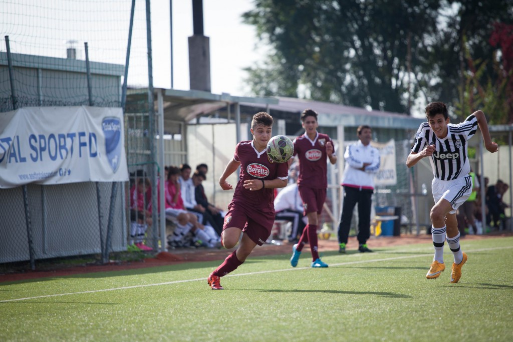 D'Ambrosio, Torino, Under 15, Giovanili, derby