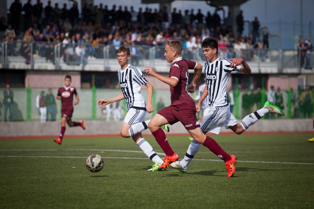 Masoello, Under 15, Derby, Torino, Giovanili