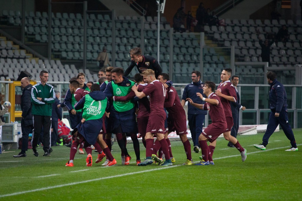 Youth League, Torino, Primavera, Esultanza
