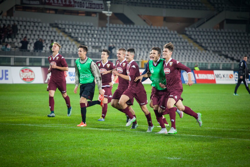 Youth League, Torino, Primavera, Esultanza Giovani