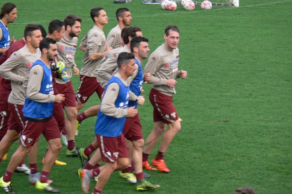 torino derby Sisport allenamento del 12 ottobre