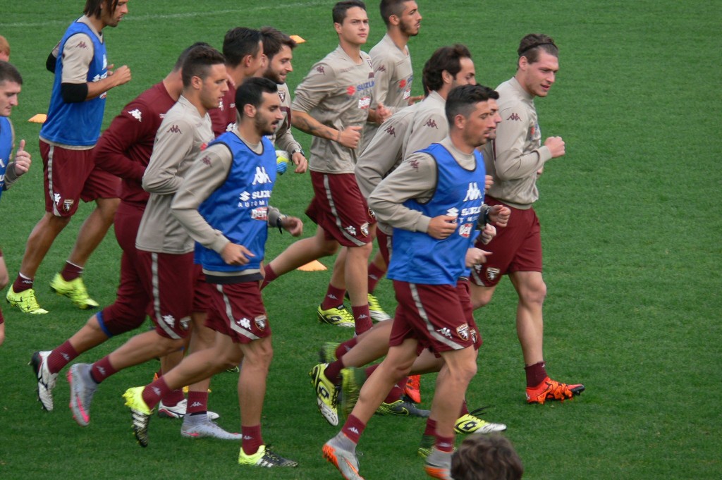 Sisport allenamento del 12 ottobre del Torino
