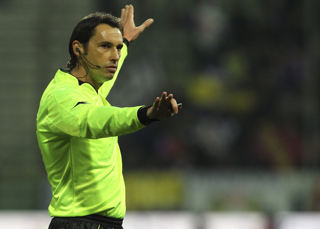 Gervasoni, arbitro, moviola
