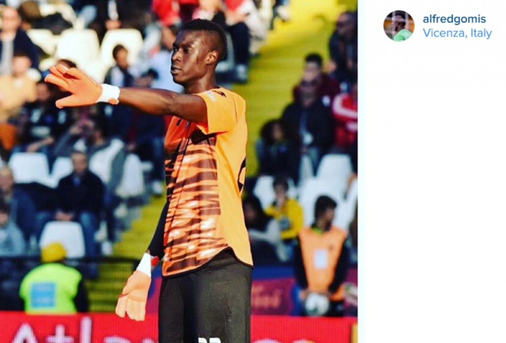 Italia Granata, Alfred Gomis, Instagram, Cesena