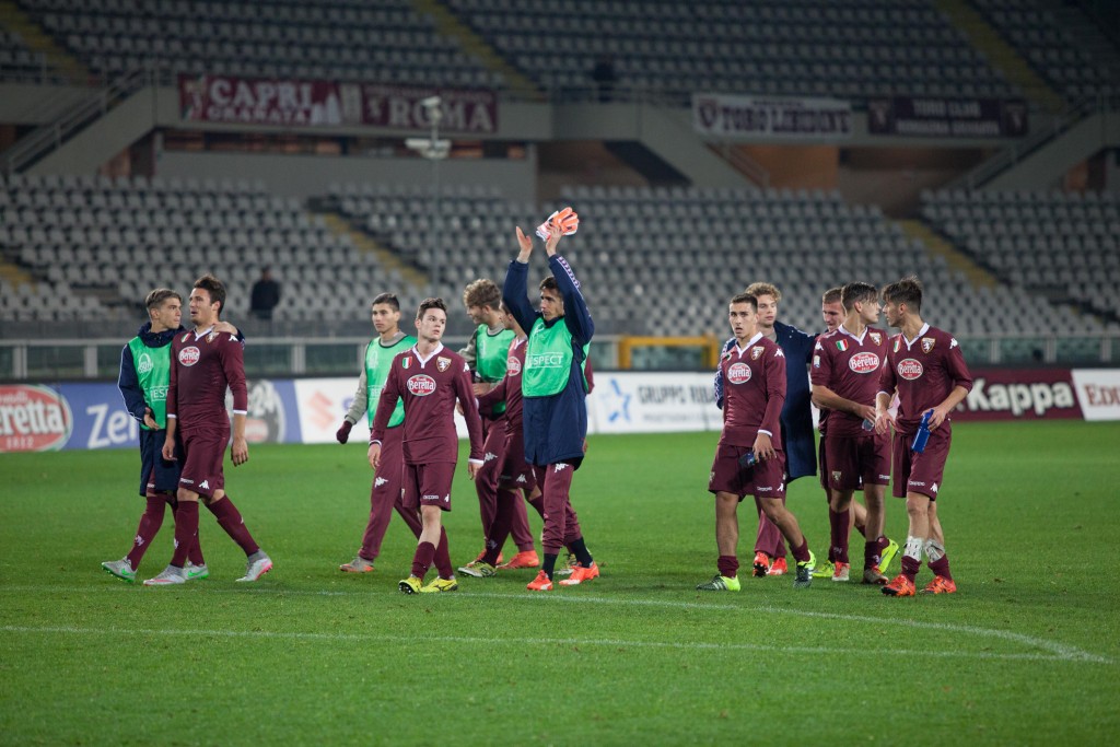 Primavera, Youth League, Torino-Middlesbrough, saluto