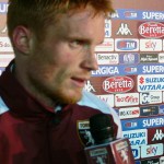 Gazzi zona mista coppa Italia