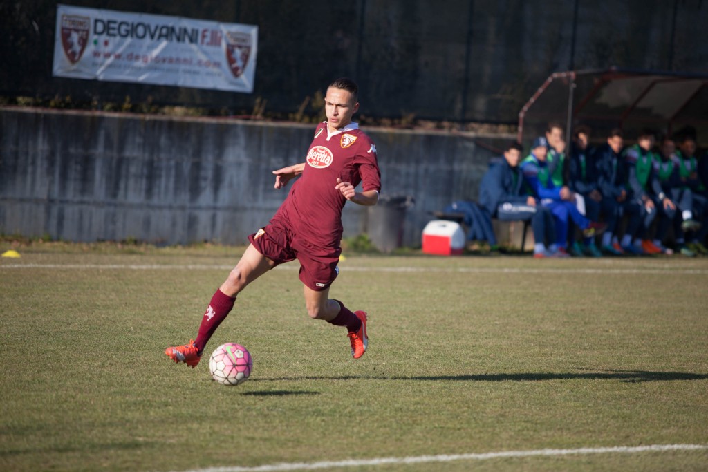 Edera in Torino-Sampdoria primavera