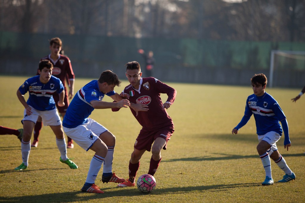 Edera in Torino-Sampdoria primavera