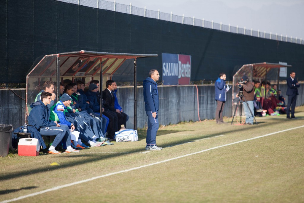 Pedone, Sampdoria, Primavera, Torino-Sampdoria