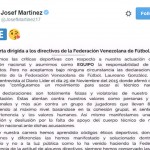 Martinez protesta nazionale