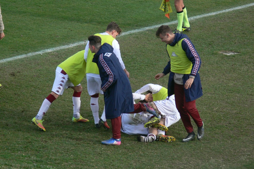 Torino Primavera, Sassuolo, esultanza