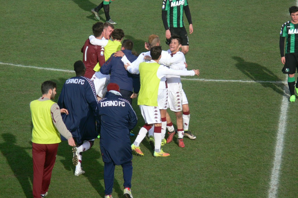Torino Primavera, Sassuolo, esultanza
