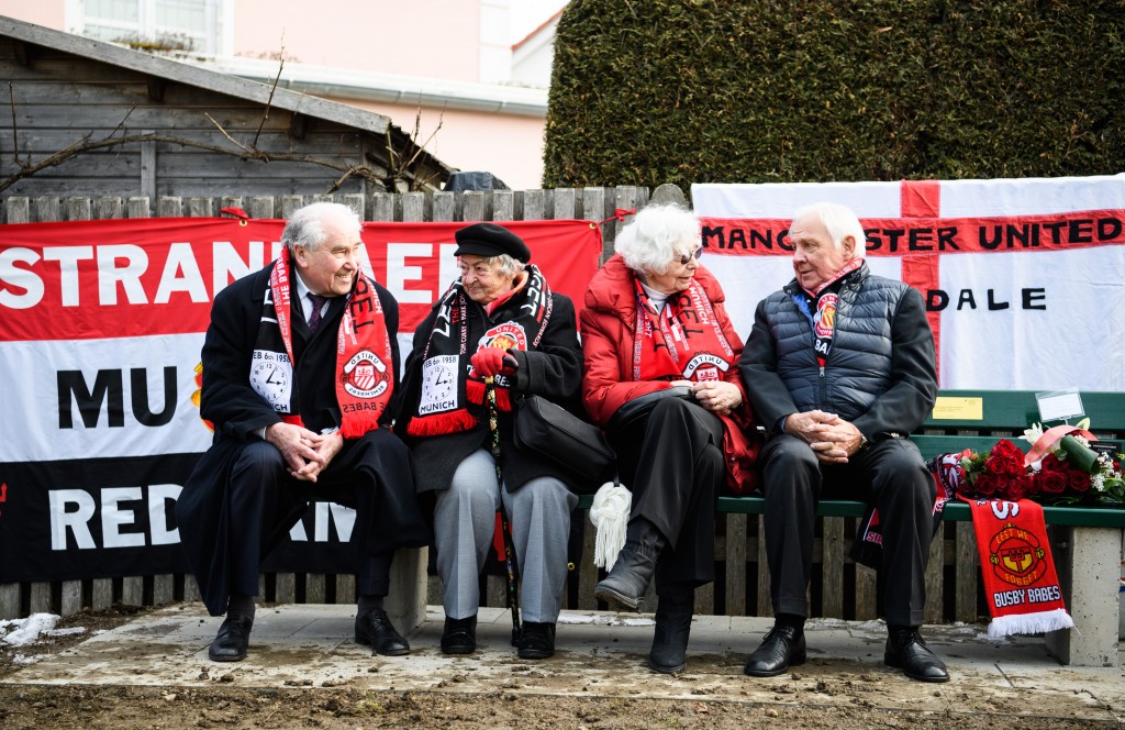 City Of Munich And Manchester United Commemorate The Munich Air Crash