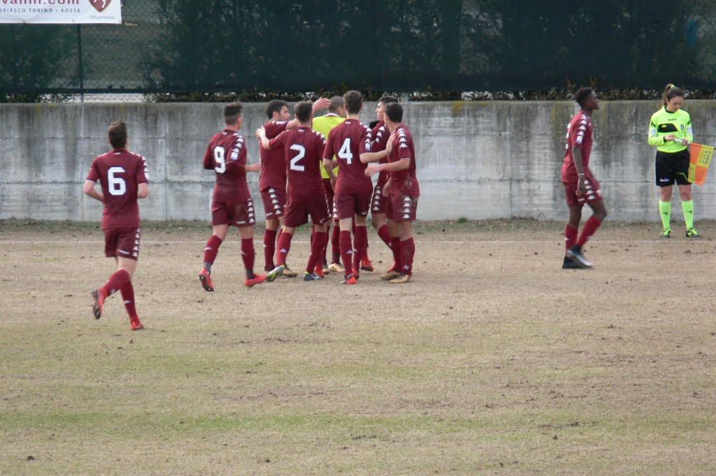 primavera torino sampdoria esultanza