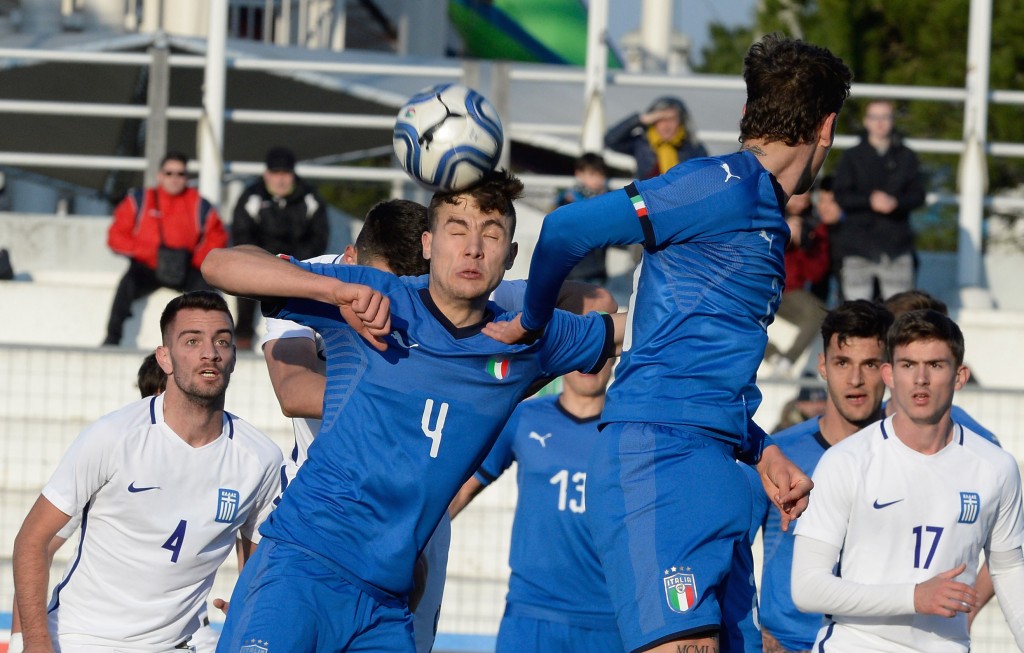Italy v Greece - Elite Round U19