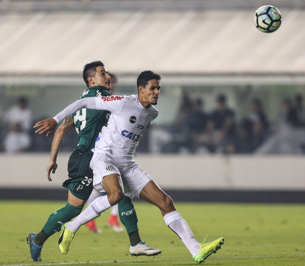 Santos v Palmeiras -Brasileirao Series A 2017