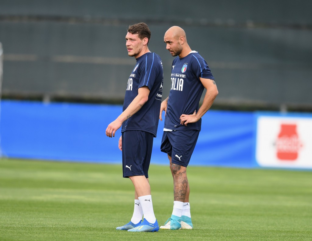 Italy Training Session And Press Conference