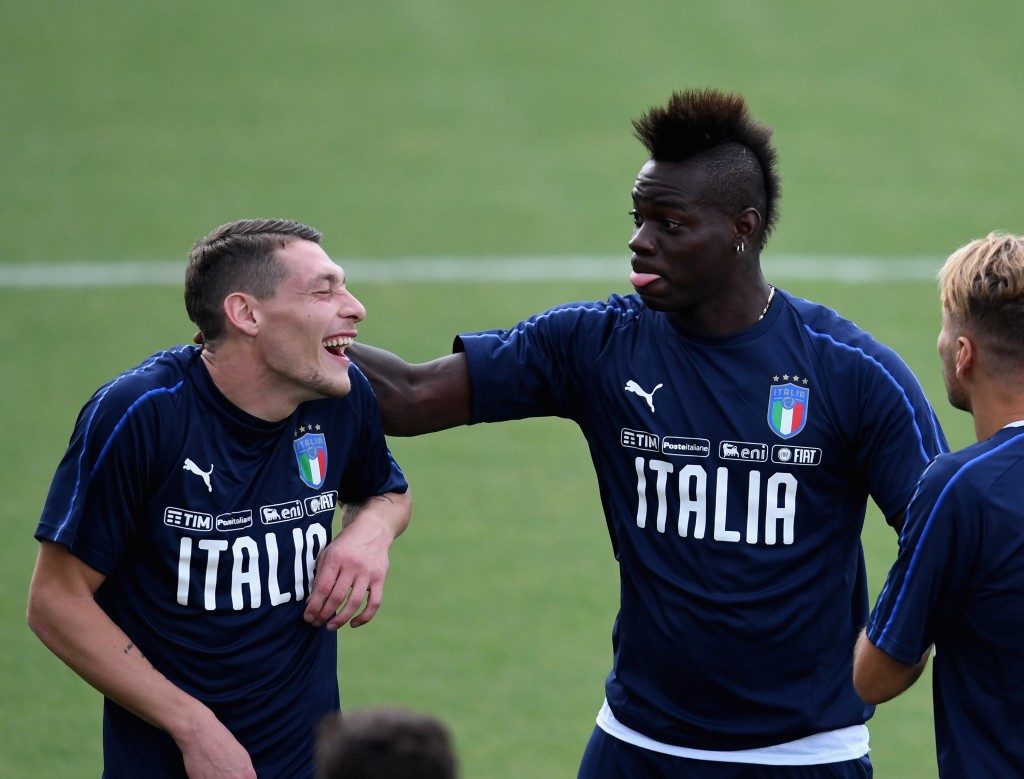 Italy Training Session And Press Conference